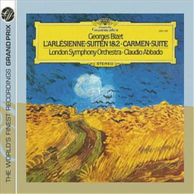 비제 : 아를르의 여인 모음곡, 카르멘 모음곡 (Bizet : L&#39;Arlesienne Suite Nos.1-2, Carmen Suite)(CD) - Claudio Abbado