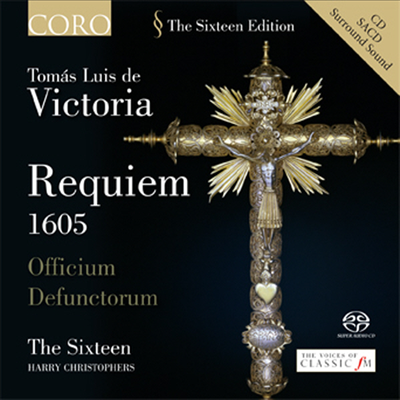 빅토리아 : 레퀴엠, 죽은자를 위한 성무일과 (Victoria : Requiem, Officium Defunctorum) (SACD Hybrid) - Harry Christophers