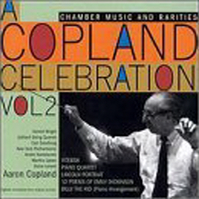 아론 코플란드 : 실내악 작품집 (A Copland Celebration, Vol.2 (Chamber Music & Rarities Music) (2CD) - Aaron Copland