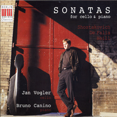쇼스타코비치, 파야, 바일 : 첼로 소나타 (Shostakovich, Falla, Weill : Cello Sonatas)(CD) - Jan Vogler