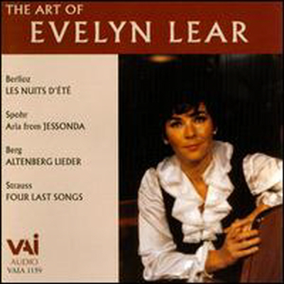 이블린 리어의 예술 (Art of Evelyn Lear)(CD) - Evelyn Lear