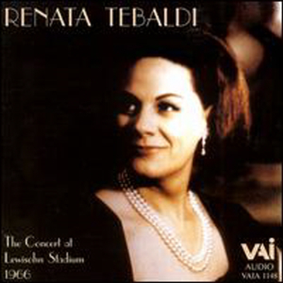 레나타 테발디 - 루이손 스타디움 공연 실황, 1966 (Renata Tebaldi - The Concert at Lewisohn Stadium, 1966)(CD) - Renata Tebaldi