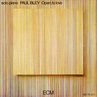 Paul Bley - Open, To Love (Touchstone) (LP Sleeve)