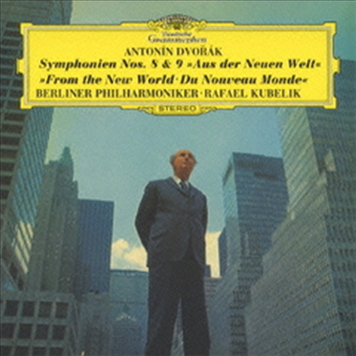 드보르작: 교향곡 8, 9번 '신세계' (Dvorak: Symphony No.8 & 9 'New World') (Ltd. Ed)(Single Layer)(SHM-SACD)(일본반) - Rafael Kubelik