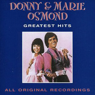 Donny &amp; Marie Osmond - Greatest Hits (CD-R)