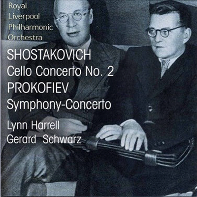 쇼스타코비치 : 첼로 협주곡 2번, 프로코피에프 : 첼로와 오케스트라를 위한 교향적 협주곡 (Shostakovich : Cello Concerto No.2 Op.126, Prokofiev : Symphony-Concerto for Cello And Orchestra Op.125)(CD) - Ly