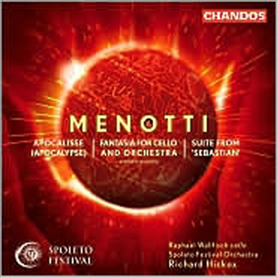메노티: 요한 계시록, 첼로와 오케스트라를 위한 환상곡 (Menotti: Sebastian, Triplo concerto a tre for soloists)(CD) - Richard Hickox