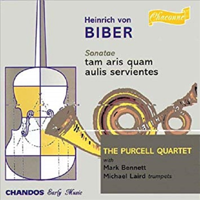 비버 : 12개의 소나타 (Biber : 12 Sonatas appropriate to the altar or the court)(CD) - Purcell Quartet