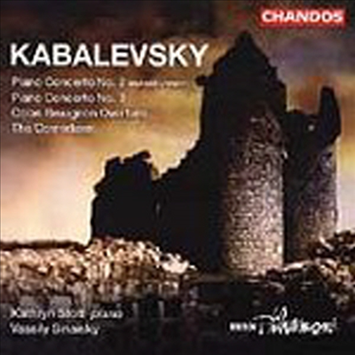 카발레프스키 : 피아노 협주곡 2, 3번 (Kabalevsky : Piano Concerto Nos 2 Op23, No.3 Op26)(CD) - Kathryn Stott