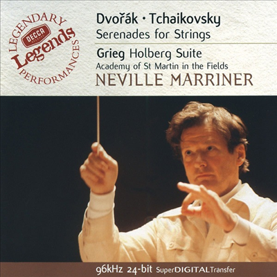 드보르작, 차이코프스키 : 세레나데 (Dvorak, Tchaikovsky: Serenades For Strings)(CD) - Neville Marriner