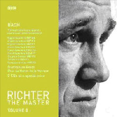 리히터 마스터 8집 - 바흐: 영국 조곡, 프랑스 조곡, 토카타, 환상곡 (Richter The Master, Vol. 8) (2 for 1) - Sviatoslav Richter
