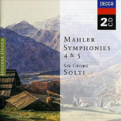 말러 : 교향곡 4, 5번 (Mahler : Symphony No4 &amp; 5) (2CD) - Georg Solti