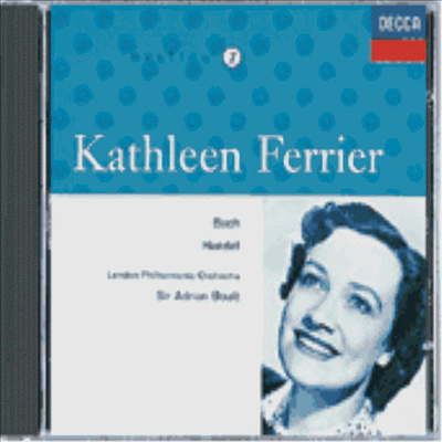 바흐, 헨델 : 아리아집 (Bach, Handel : Arias)(CD) - Kathleen Ferrier