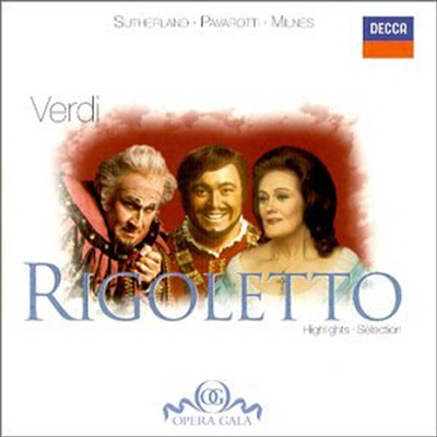 베르디 : 리골레토 - 하이라이트 (Verdi : Rigoletto - Highlights)(CD) - Joan Sutherland