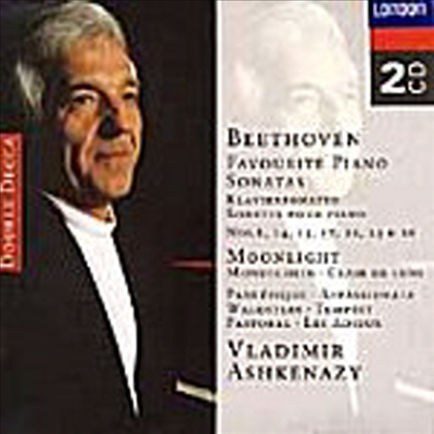 베토벤 : 유명 피아노 소나타 (Beethoven : Favourite Piano Soantas) (2CD) - Vladimir Ashkenazy