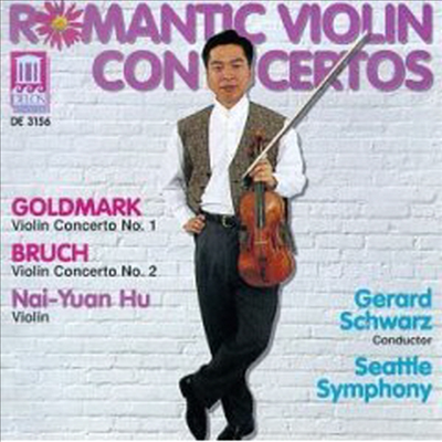 골드마르크, 브루흐 : 바이올린 협주곡 (Goldmark, Bruch : Violin Concertos)(CD) - Nai-Yuan Hu