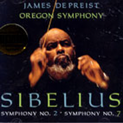 시벨리우스 : 교향곡 2, 7번 (Sibelius : Symphonies No.2 &amp; 7)(CD) - James DePreist