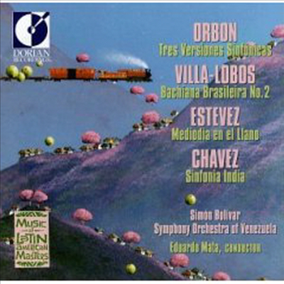 남미의 클래식 - 오르본, 빌라-로보스, 에스테베즈, 차베즈 (Orbon, Villa-Lobos, Estevez, Chavez - Latin American Masters)(CD) - Eduardo Mata