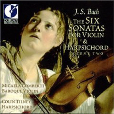 바흐 : 바이올린과 하프시코드를 위한 소나타 (Bach : Six Sonatas for Violin & Harpsichord)(CD) - Micaela Comberti