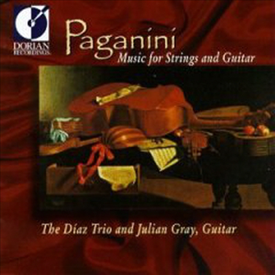 파가니니 : 기타와 현악을 위한 작품집 (Paganini : Music For Strings And Guitar)(CD) - Julian Gray