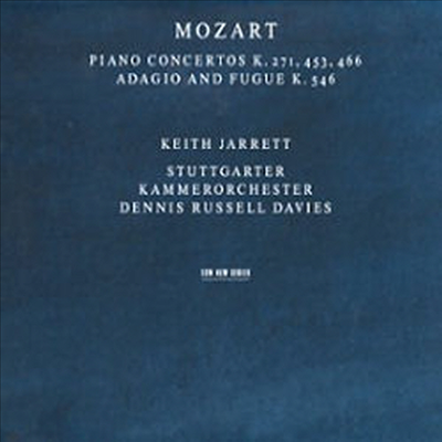 모차르트 : 피아노 협주곡 9, 17, 20번, 아다지오와 푸가 (Mozart : Piano Concerto No.9 K.271, No.17 K.453, No.20 K.466, Adagio and Fugue K.546) (2CD) - Keith Jarrett