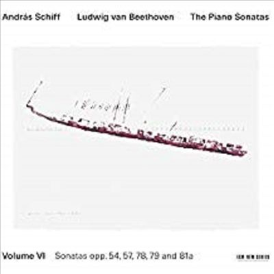 베토벤: 피아노 소나타 6집 - 22, 24, 25 & 26번 (Beethovwn : Piano Sonata No.22, 24, 25 & 26)(CD) - Andras Schiff