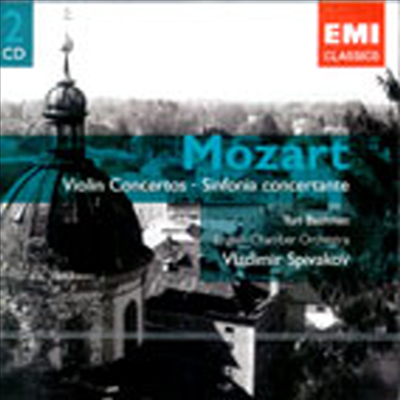 모차르트 : 바이올린 협주곡 1 - 5번, 신포니아 콘첼탄테 (Mozart : Violin Concerto No.1 -5, Sinfonia Concertante K.364) (2CD) - Vladimir Spivakov