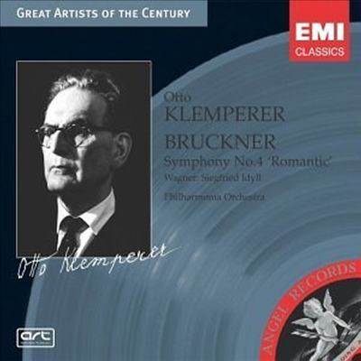 브루크너 : 교향곡 4번 '낭만적', 바그너 : 지그프리드 목가 (Bruckner : Symphony No.4 `Romantic`, Wagner : Siegfried Idyll) - Otto Klemperer