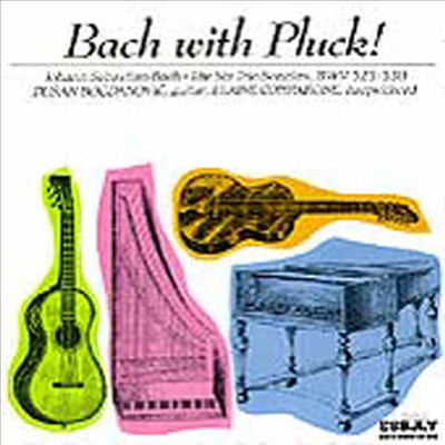 바흐 : 기타와 하프시코드 작품집 (Bach with Pluck)(CD) - Dusan Bogdanovic