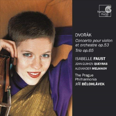 드보르작 : 바이올린 협주곡, 피아노삼중주 (Dvorak : Violin Concert Op.53, Piano Trio Op.65)(CD) - Isabelle Faust