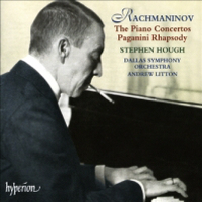 라흐마니노프 : 피아노 협주곡 전곡, 파가니니 광시곡 (Rachmaninov : 4 Piano Concertos, Rhapsody On A Theme of Paganini) (2CD) - Stephen Hough