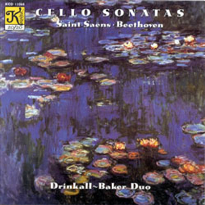 생상스 : 첼로 소나타 1번, 조곡, 베토벤: 첼로 소나타 3번 (Saint-Saens : Cello Sonata No.1 Op.32, Suite Op.16, Beethoven : Cello Sonata No.3 Op.69)(CD) - Dian Baker