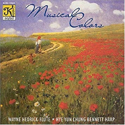 플루트와 하프의 뮤지컬 칼라 (Musical Colors - Flute &amp; Harp)(CD) - Wayne Hedrick