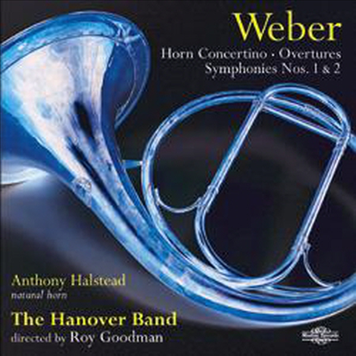 베버 : 혼 협주곡, 교향곡 1, 2번, 서곡 (Weber : Horn Concerto, Symphonies Nos.1 &amp;2, Overtures) (2CD) - Anthony Halstead