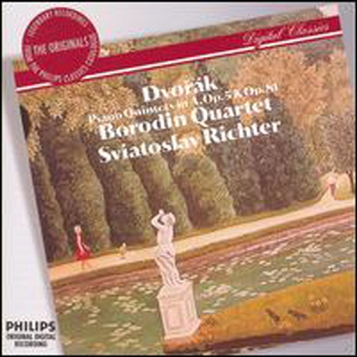 드보르작 : 피아노 오중주 A장조 작품5, 81 (Dvorak : Piano Quintets in A major, Op.5, 81)(CD) - Sviatoslav Richter