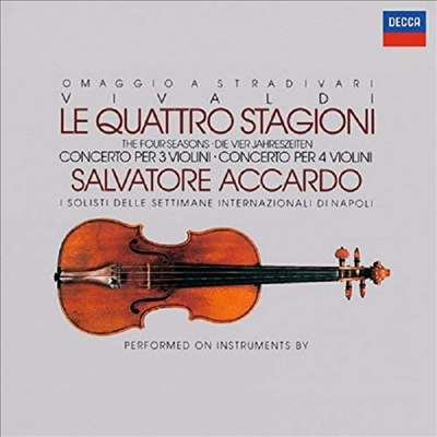 비발디 : 사계 (Vivaldi : The Four Seasons)(CD) - Salvatore Accardo