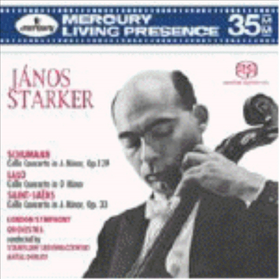 슈만, 랄로, 생상 : 첼로 협주곡집 (Schumann, Lalo, Saint-Saens : Cello Concertos) (SACD Hybrid) - Janos Starker