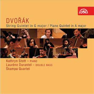 드보르작: 현악 오중주, 피아노 오중주 2번 (Dvorak: String Quintet Op.77, Piano Quintet No.2 Op.81)(CD) - Kathryn Stott