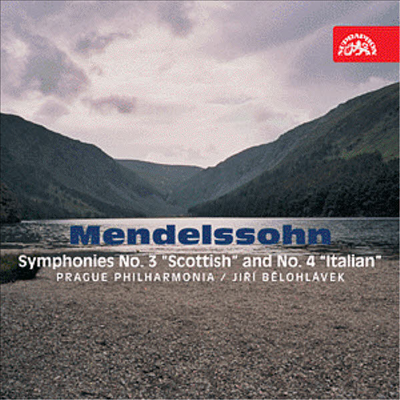 멘델스존 : 교향곡 3번 '스코틀랜드' 4번 '이탈리아' (Mendelssohn : Symphonies No.3 Op.56 'Scottish', No.4 Op.90 'Italian')(CD) - Jiri Belohlavek