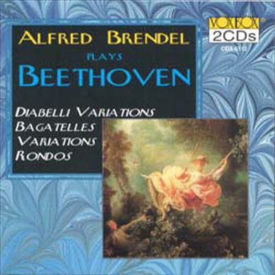 베토벤 : 디아벨리 변주곡, 11개의 바가텔 (Beethoven : Diabelli Variations &amp; 11 Bagatelles) (2 for 1) - Alfred Brendel