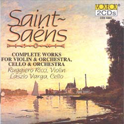 생상 : 바이올린과 관현악을 위한 작품, 첼로와 관현악을 위한 작품 (Saing-Saens : Complete Works for Violin Cello &amp; Orchestra) (2CD) - Ruggiero Ricci