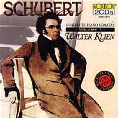 슈베르트 : 피아노 소나타 전곡 1집 (Schubert : Complete Piano Sonatas, Vol. 1) (2CD) - Walter Klien