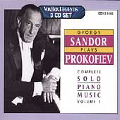 프로코피에프 : 피아노 작품 전곡 1집 (Prokofiev : Complete Piano Music, Vol.1) (3CD) - Gyorgy Sandor