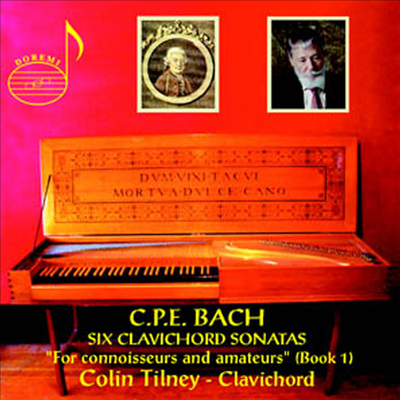 C.P.E. 바흐 : 여섯 개의 하프시코드 소나타 (C.P.E. Bach : Six Harpsichord Sonatas)(CD) - Colin Tilney