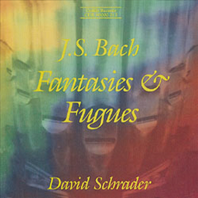 바흐 : 환상곡과 푸가 전곡집 (Bach : Complete Fantasies and Fugues)(CD) - David Schrader