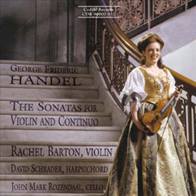 헨델 : 바이올린 소나타 (Handel : Violin Sonatas)(CD) - Rachel Barton