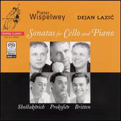 쇼스타코비치, 프로코피에프, 브리튼 : 첼로 소나타 (Shostakovich, Prokofiev, Britten : Cello Sonatas) (SACD Hybrid) - Pieter Wispelwey