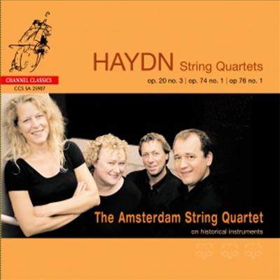 하이든 : 현악 사중주 (Haydn : String Quartets Op.20-3, Op.74-1, Op.71-1) (SACD Hybrid) - The Amsterdam String Quartet