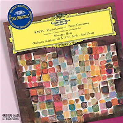 라벨 : 피아노 협주곡 G장조, 왼손을 위한 피아노 협주곡 D장조 (Ravel : Piano Concertos in G major, in D major &#39;For the Left Hand&#39;)(CD) - Monique Haas