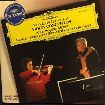 멘델스존 & 브루흐 : 바이올린 협주곡 (Mendelssohn & Bruch : Violin Concertos)(CD) - Anne-Sophie Mutter